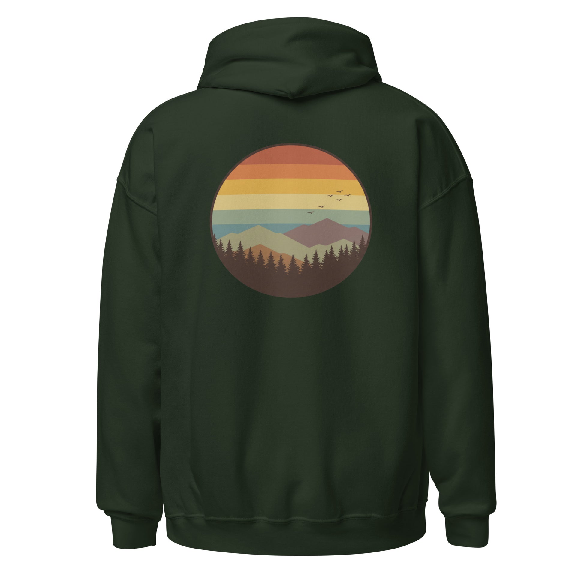 vintage sunset back | hoodie