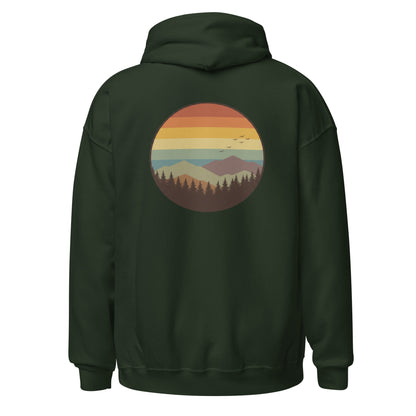 vintage sunset back | hoodie