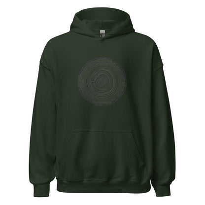 tree rings | hoodie