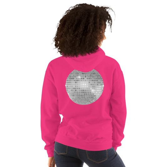 sparkly discoball back | hoodie