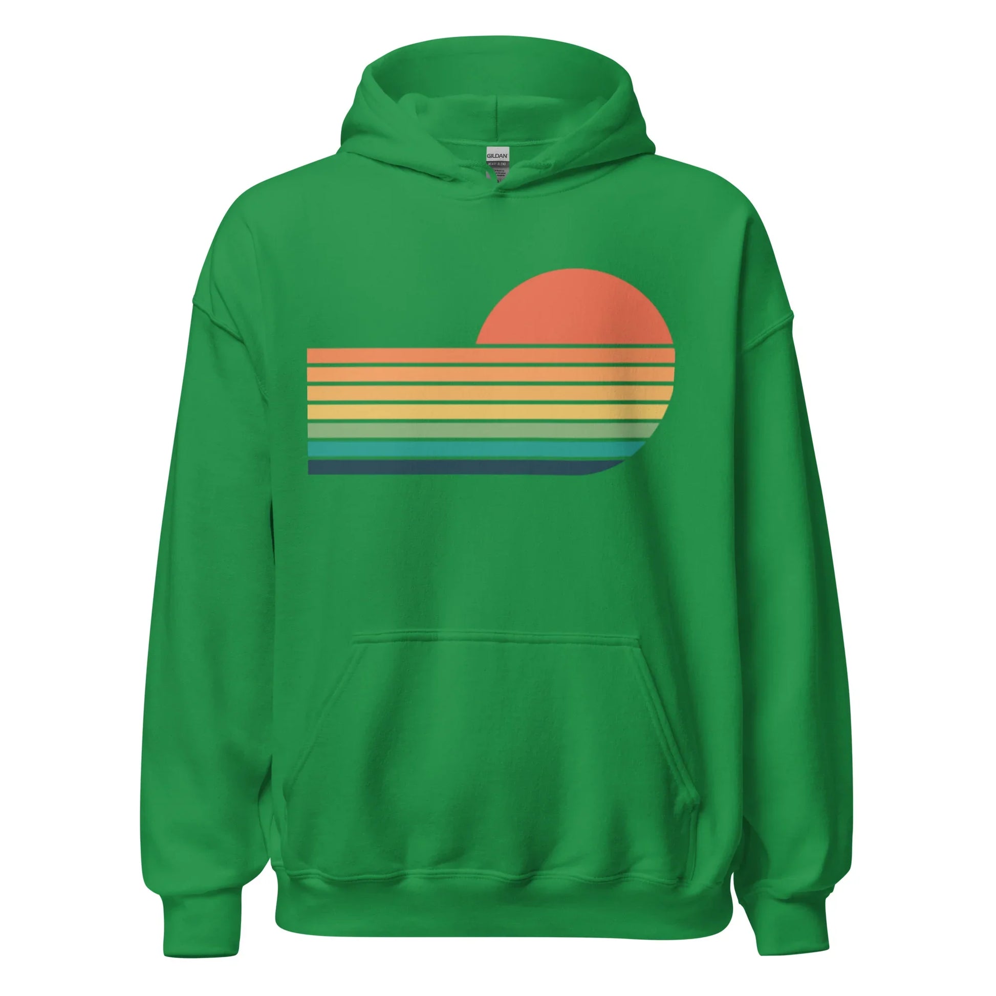 sunset rainbow | hoodie - f u n k + f i n a