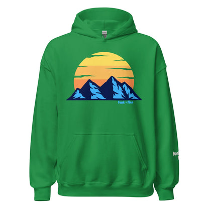 funky mountains | hoodie - f u n k + f i n a