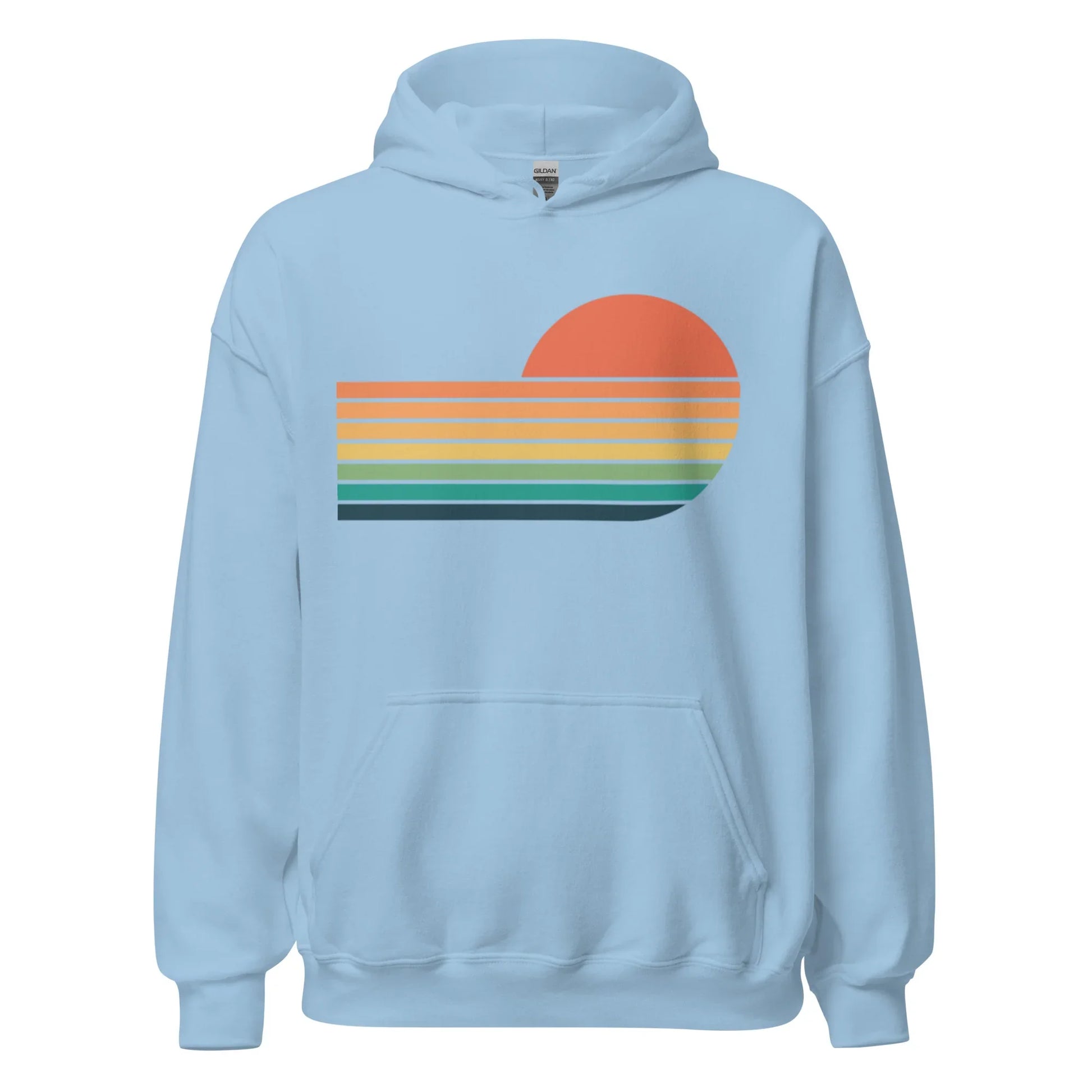 sunset rainbow | hoodie - f u n k + f i n a