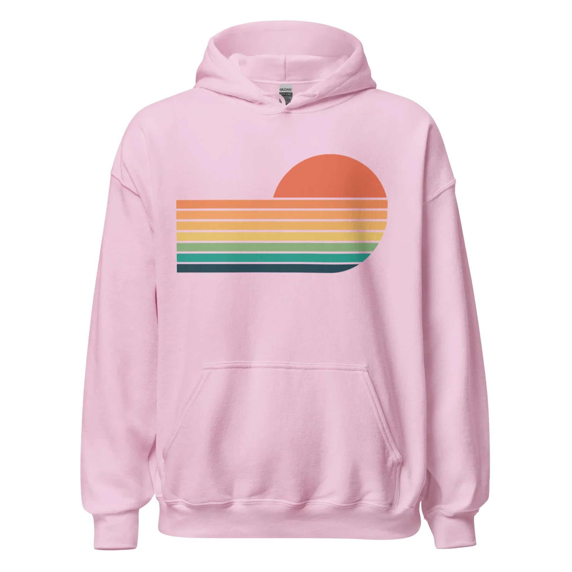sunset rainbow | hoodie - f u n k + f i n a