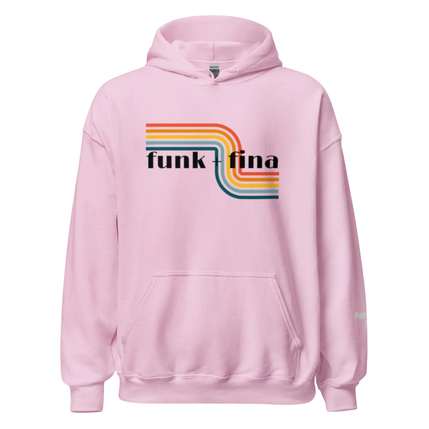 curvy rainbow | hoodie - f u n k + f i n a