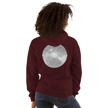 sparkly discoball back | hoodie