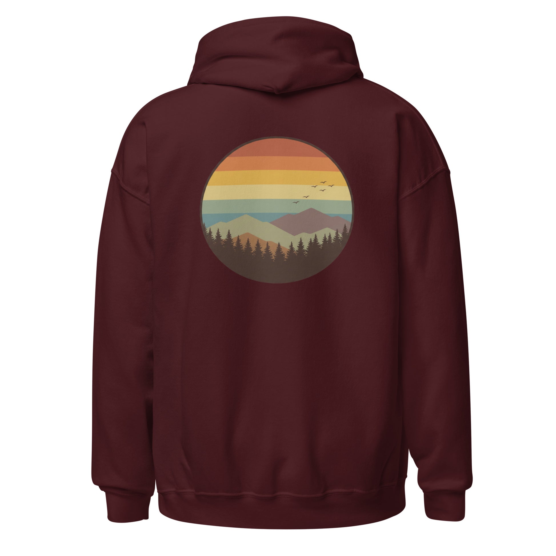 vintage sunset back | hoodie