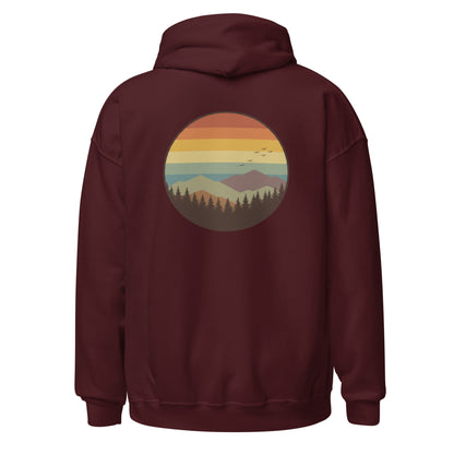 vintage sunset back | hoodie