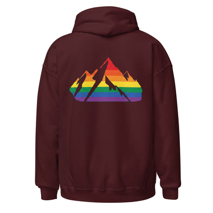pride mountain back | hoodie
