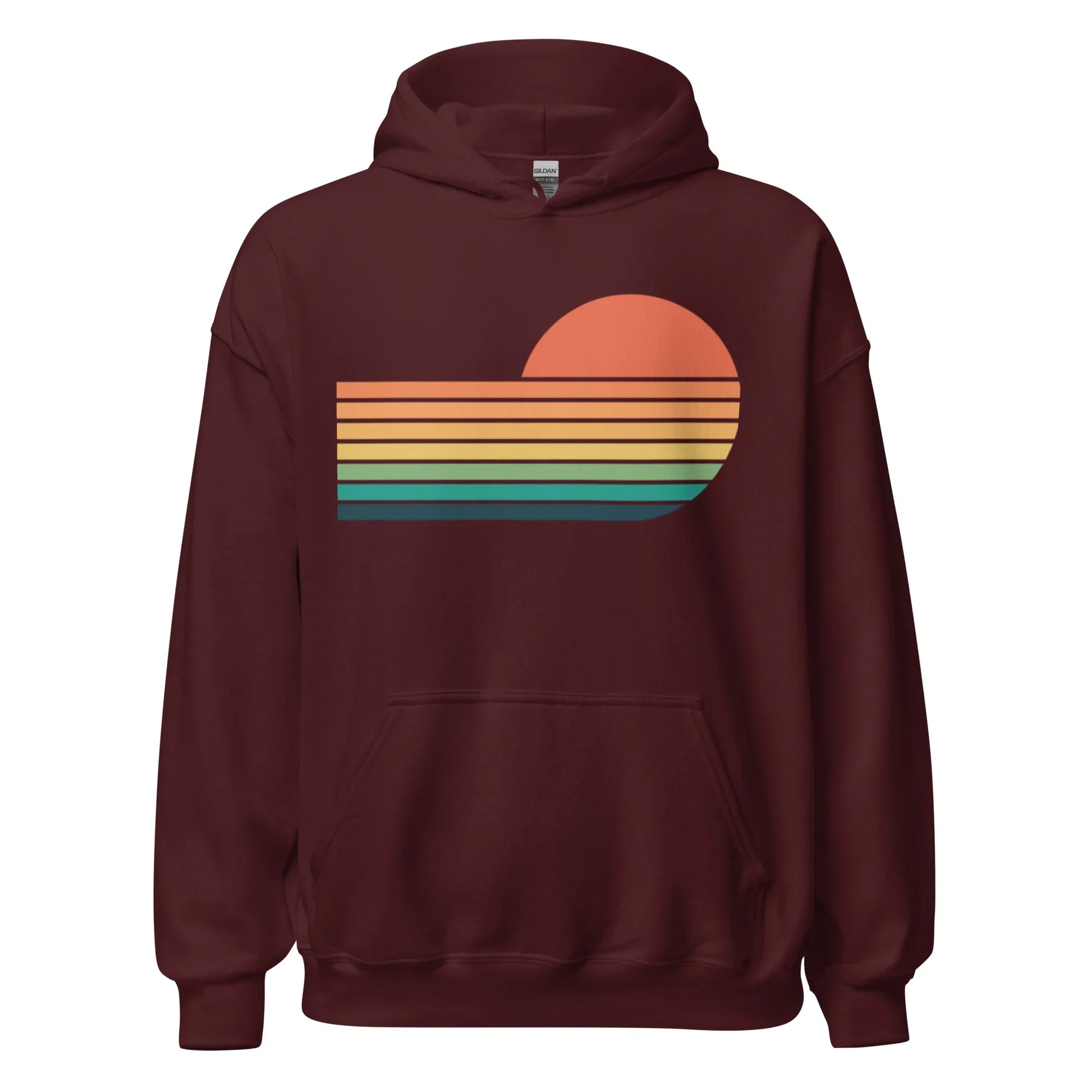 sunset rainbow | hoodie - f u n k + f i n a