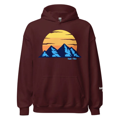 funky mountains | hoodie - f u n k + f i n a