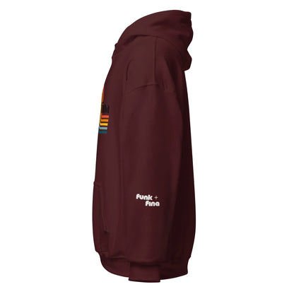 curvy rainbow | hoodie - f u n k + f i n a