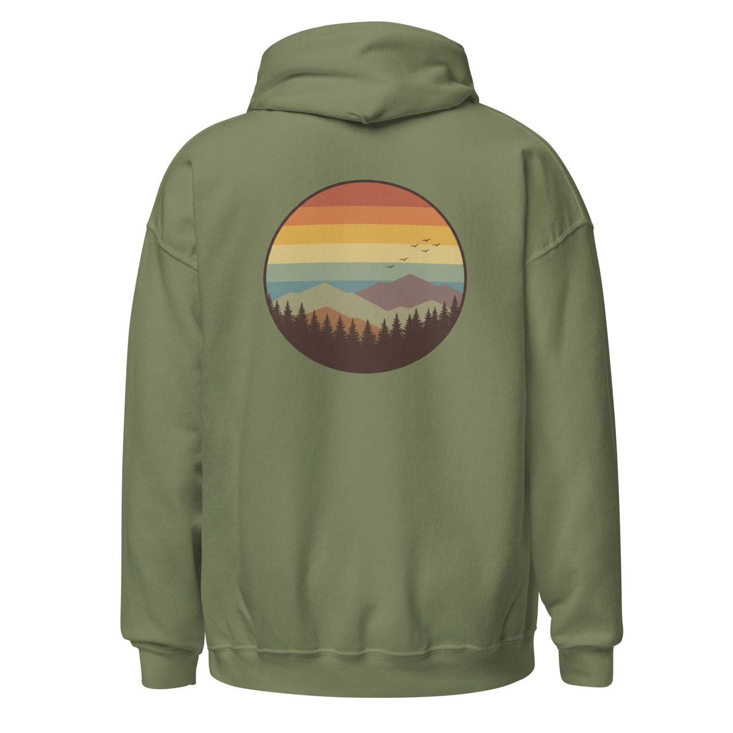 vintage sunset back | hoodie