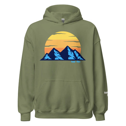 funky mountains | hoodie - f u n k + f i n a
