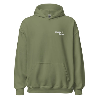 rustic sunrise back | hoodie - f u n k + f i n a