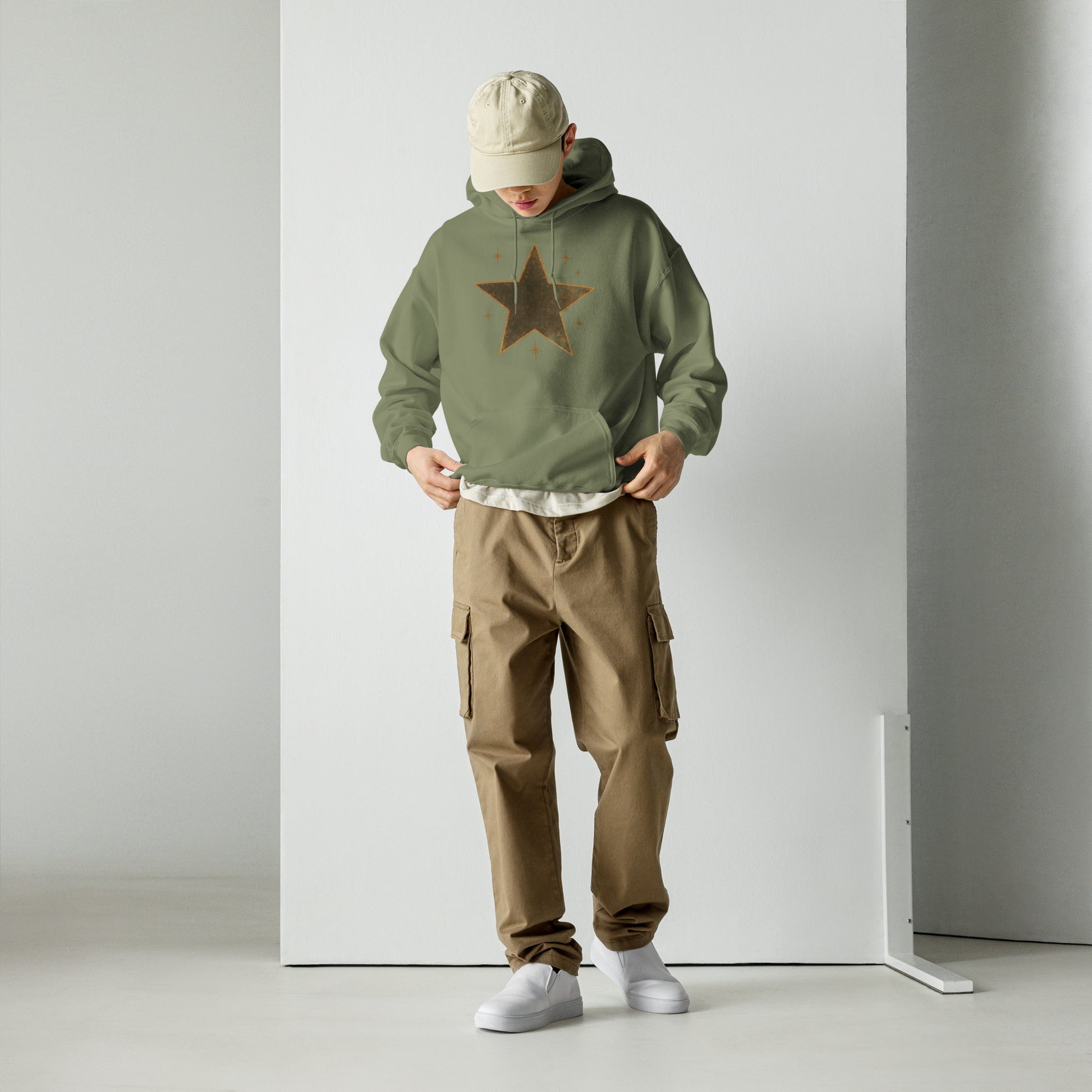 faded star | hoodie