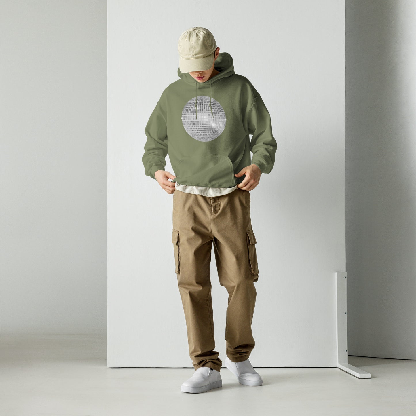 sparkly discoball | hoodie