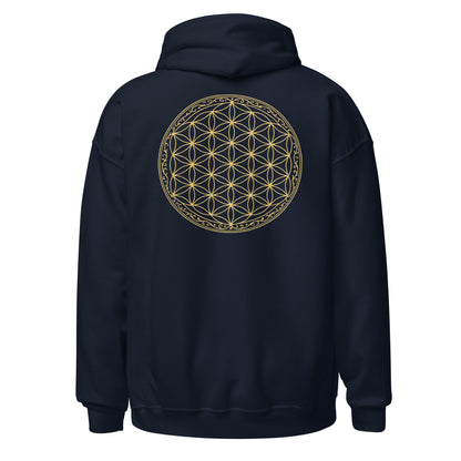 flower of life back | hoodie