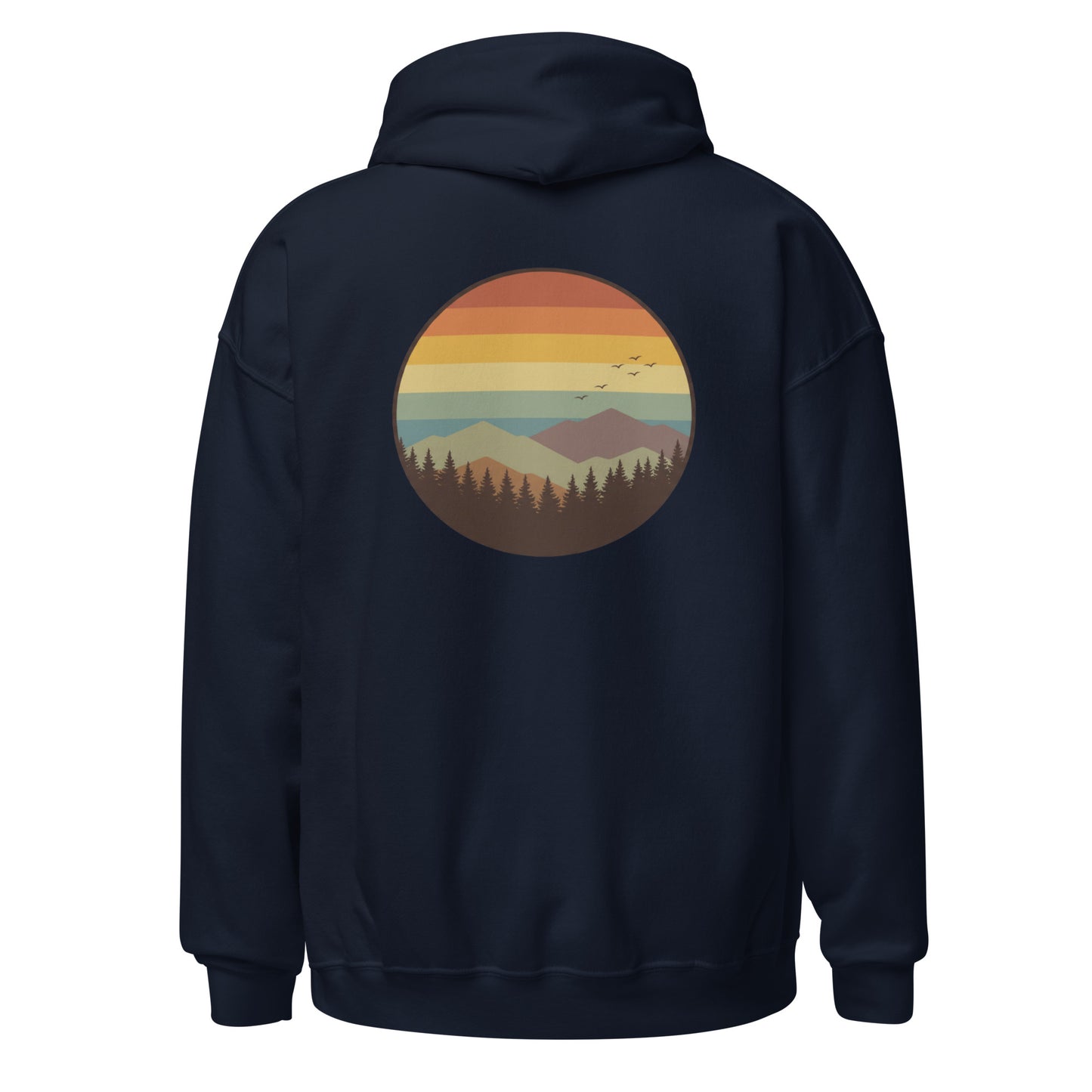 vintage sunset back | hoodie