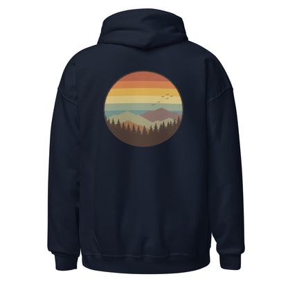 vintage sunset back | hoodie