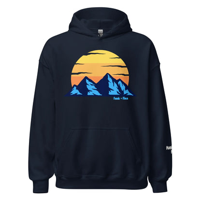 funky mountains | hoodie - f u n k + f i n a