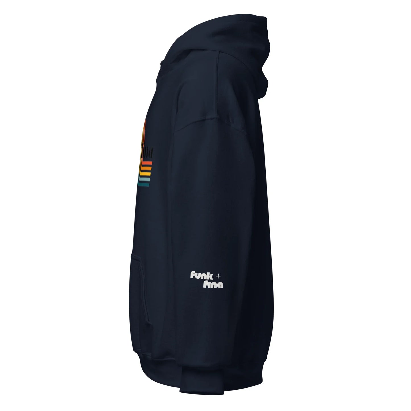curvy rainbow | hoodie - f u n k + f i n a