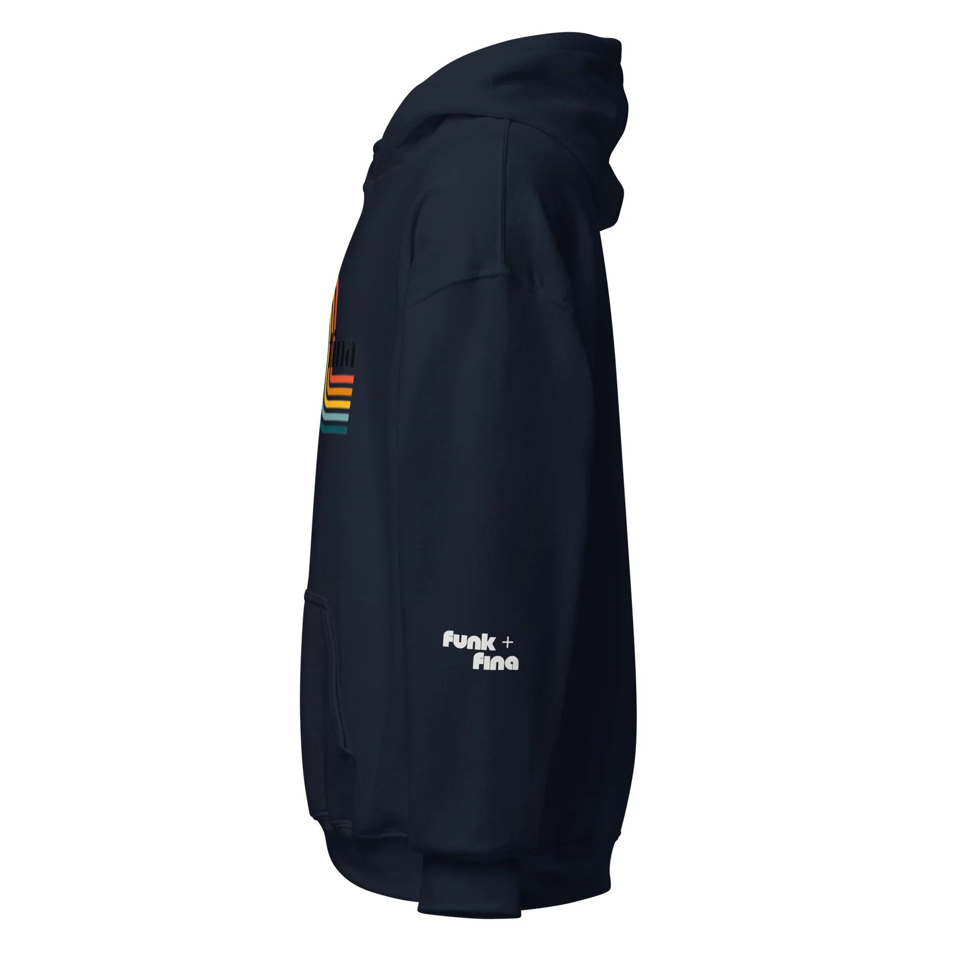 curvy rainbow | hoodie - f u n k + f i n a