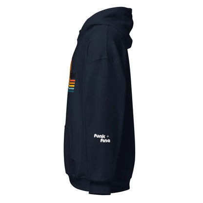curvy rainbow | hoodie - f u n k + f i n a