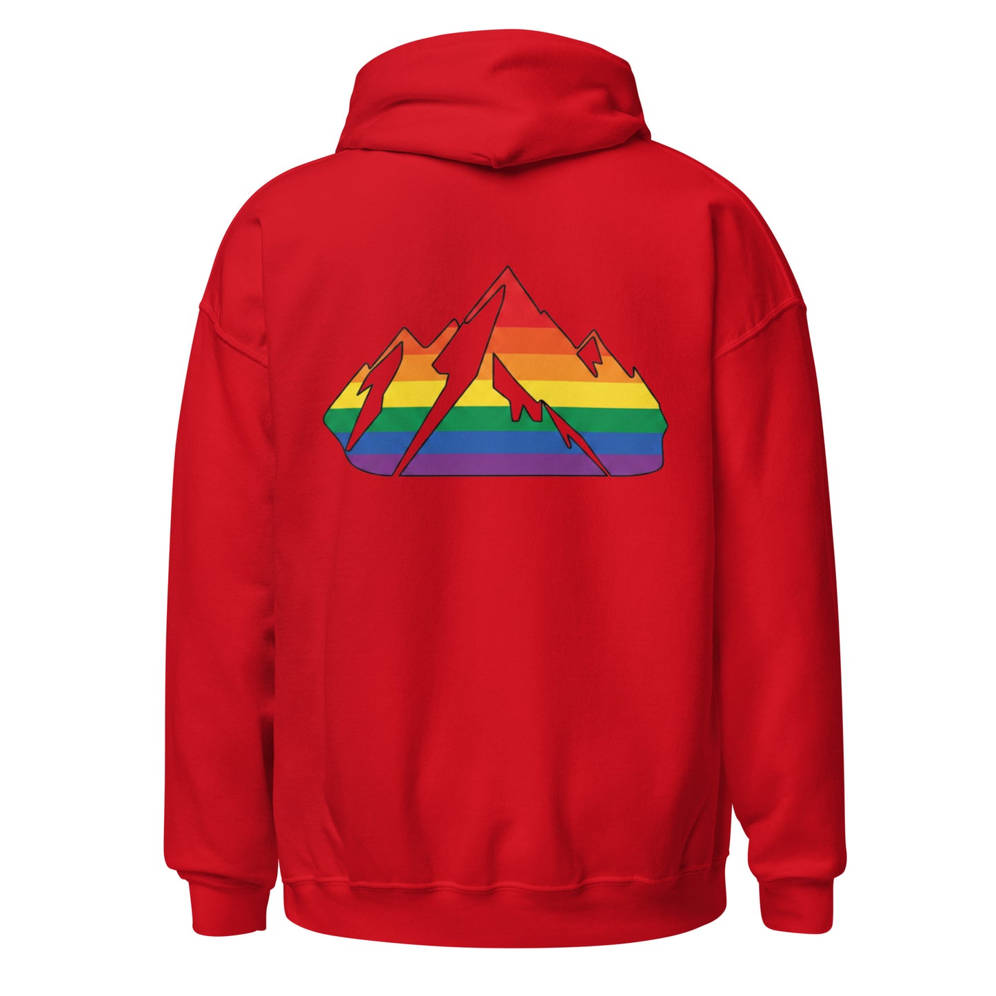 pride mountain back | hoodie