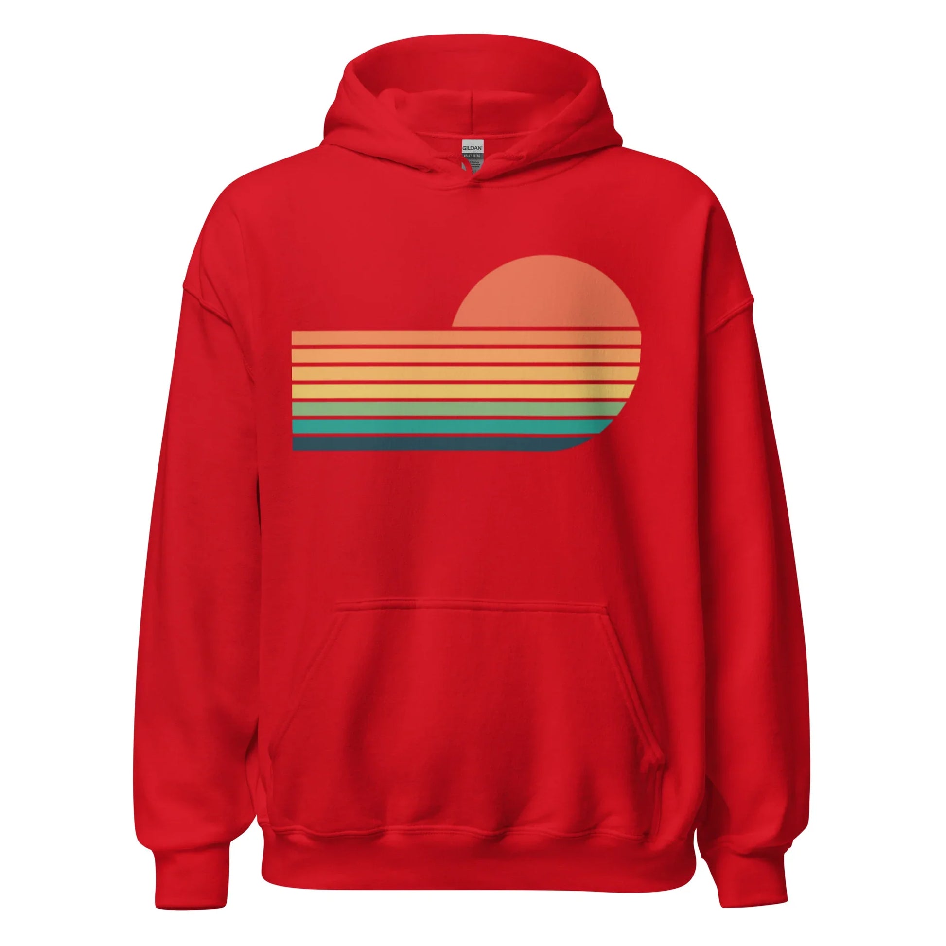 sunset rainbow | hoodie - f u n k + f i n a