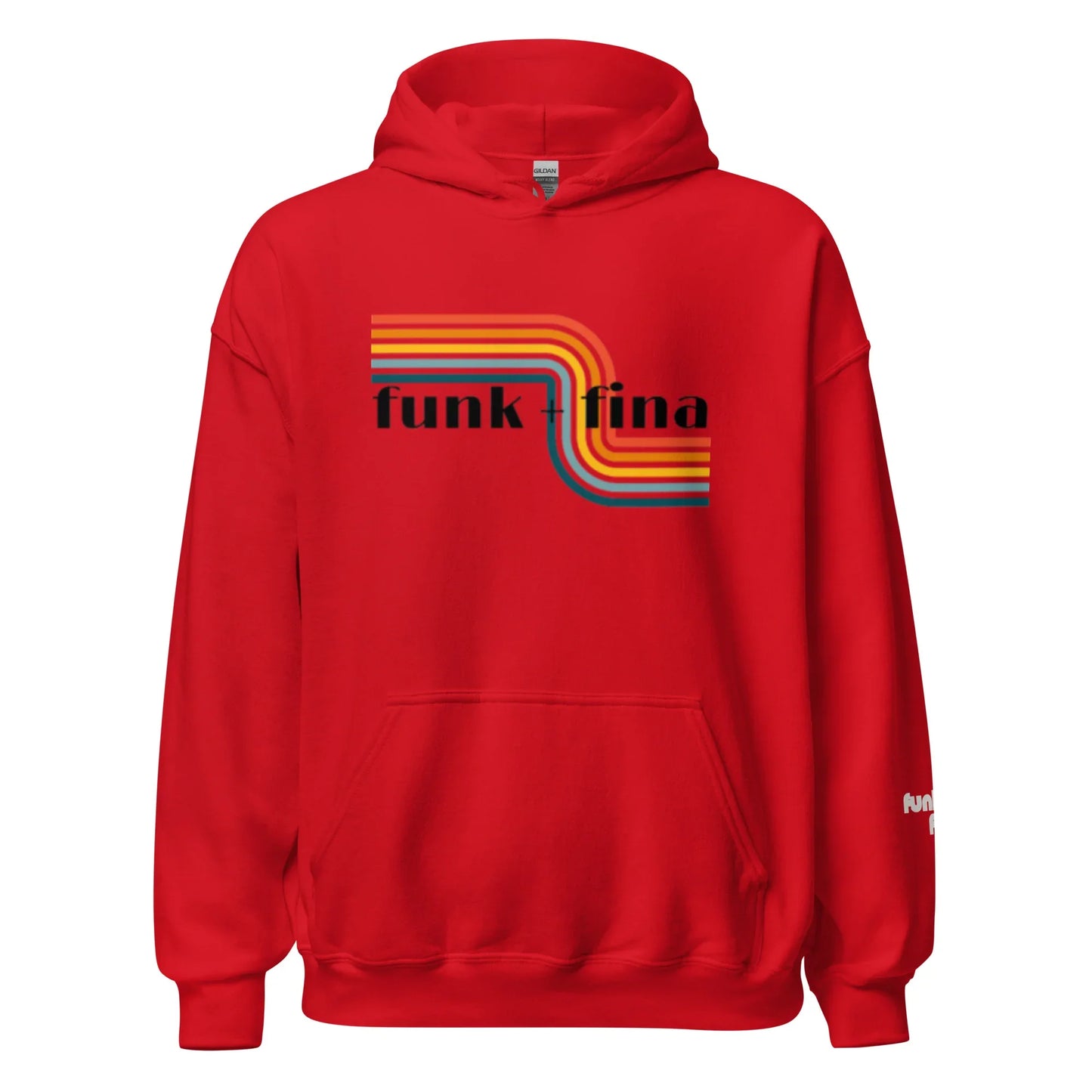 curvy rainbow | hoodie - f u n k + f i n a