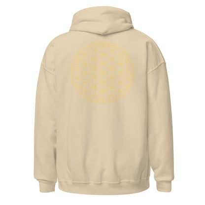 flower of life back | hoodie