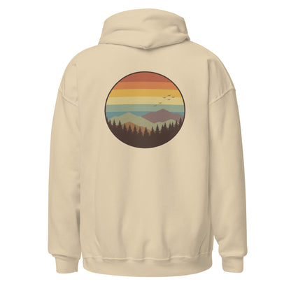 vintage sunset back | hoodie