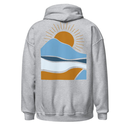 morning sunrise back | hoodie - f u n k + f i n a