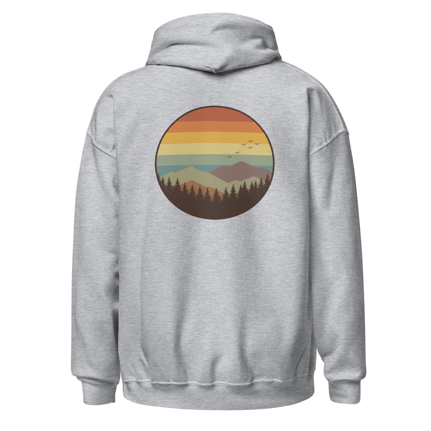 vintage sunset back | hoodie