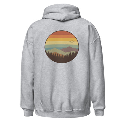 vintage sunset back | hoodie