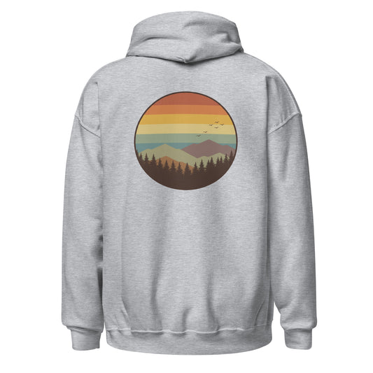 vintage sunset back | hoodie