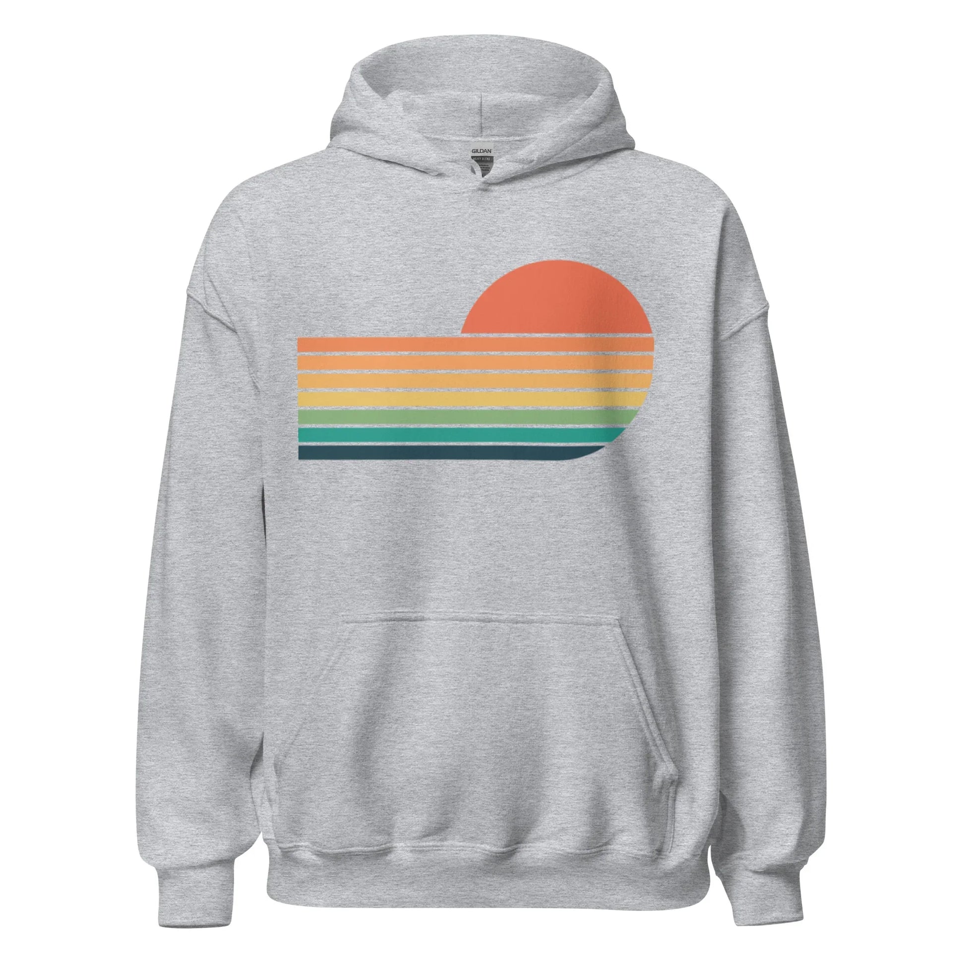 sunset rainbow | hoodie - f u n k + f i n a