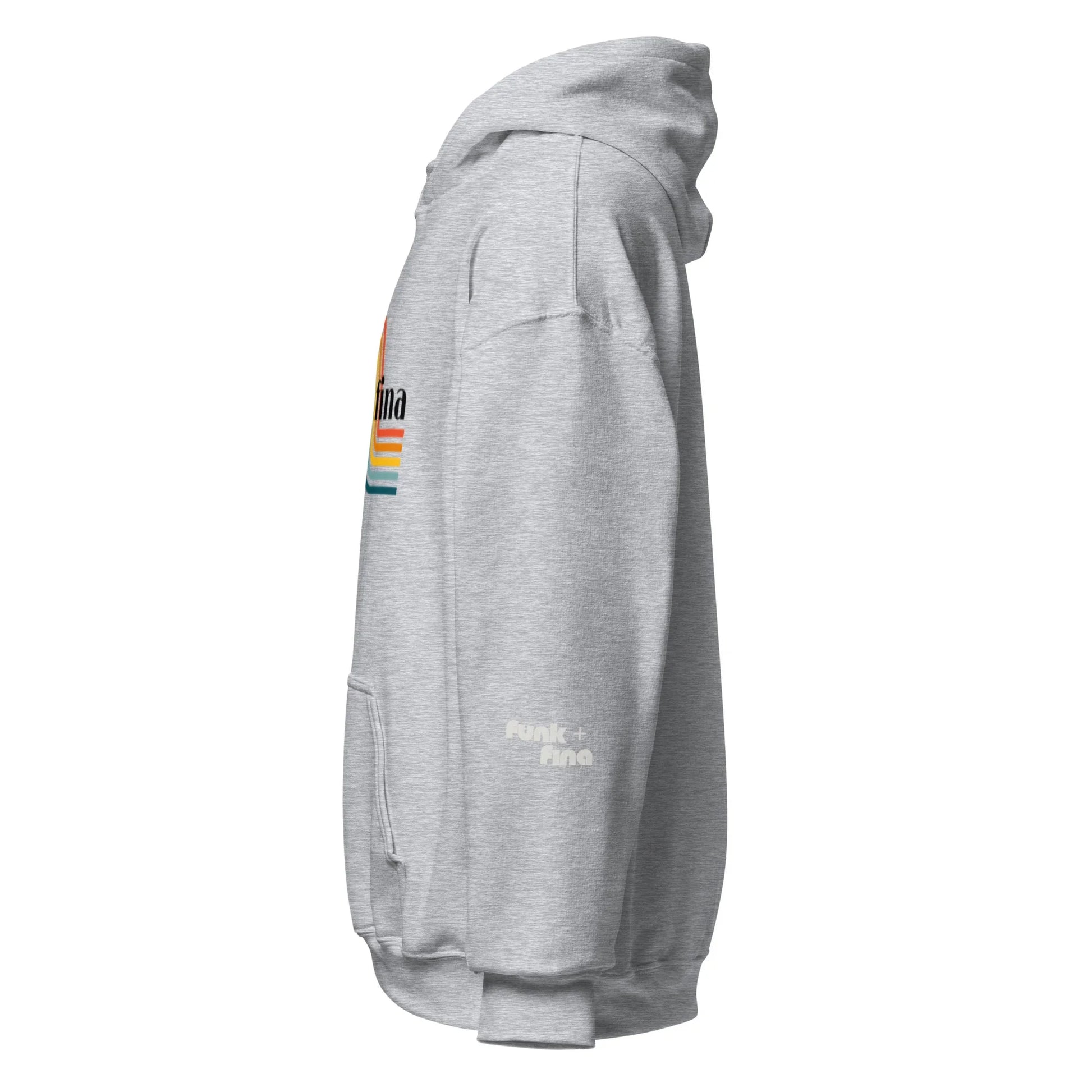curvy rainbow | hoodie - f u n k + f i n a