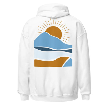 morning sunrise back | hoodie - f u n k + f i n a