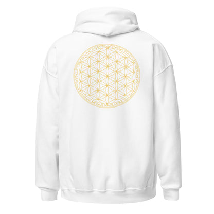 flower of life back | hoodie