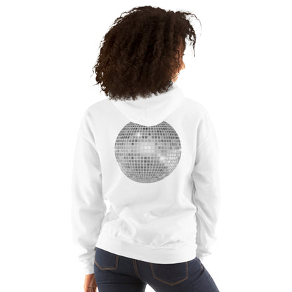 sparkly discoball back | hoodie