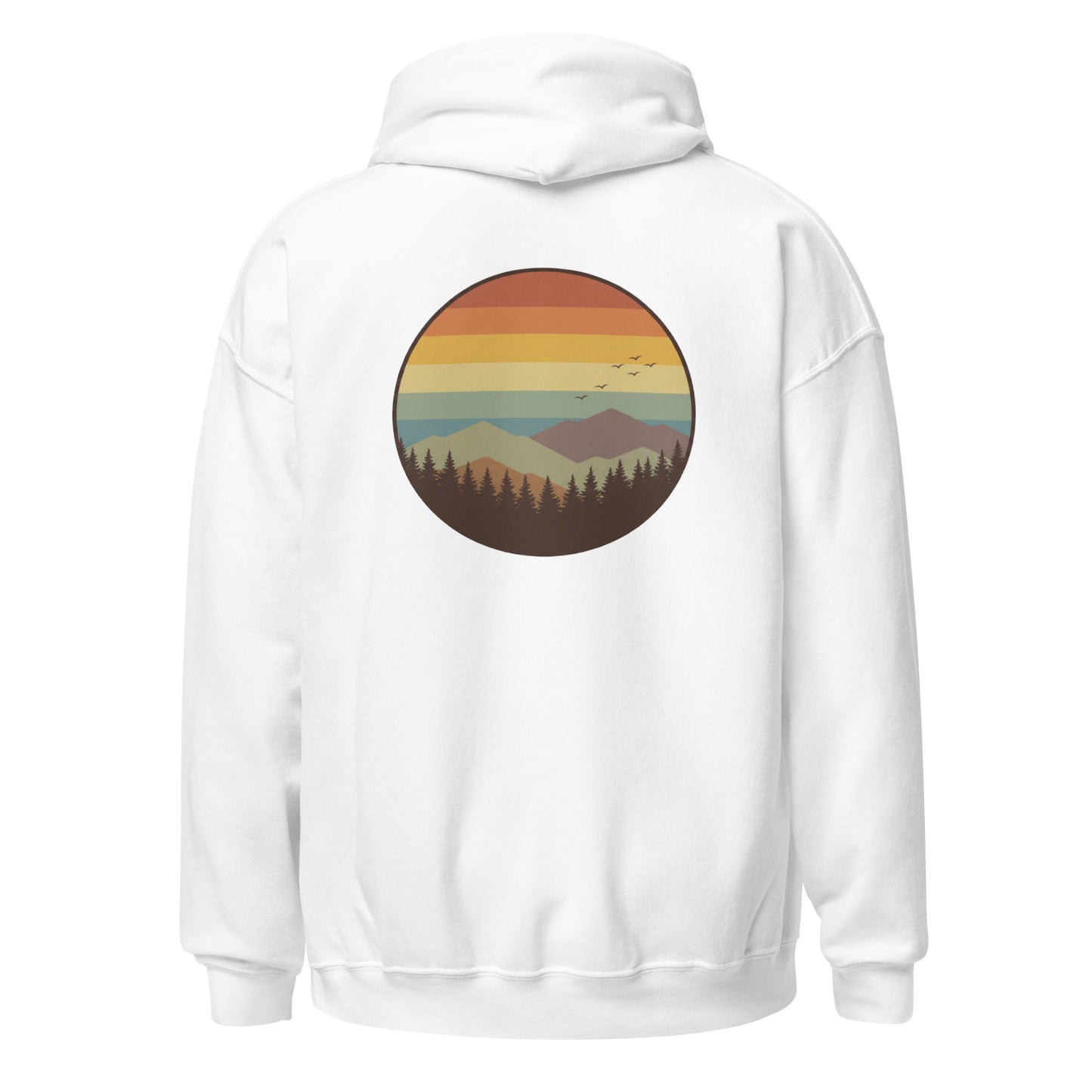 vintage sunset back | hoodie