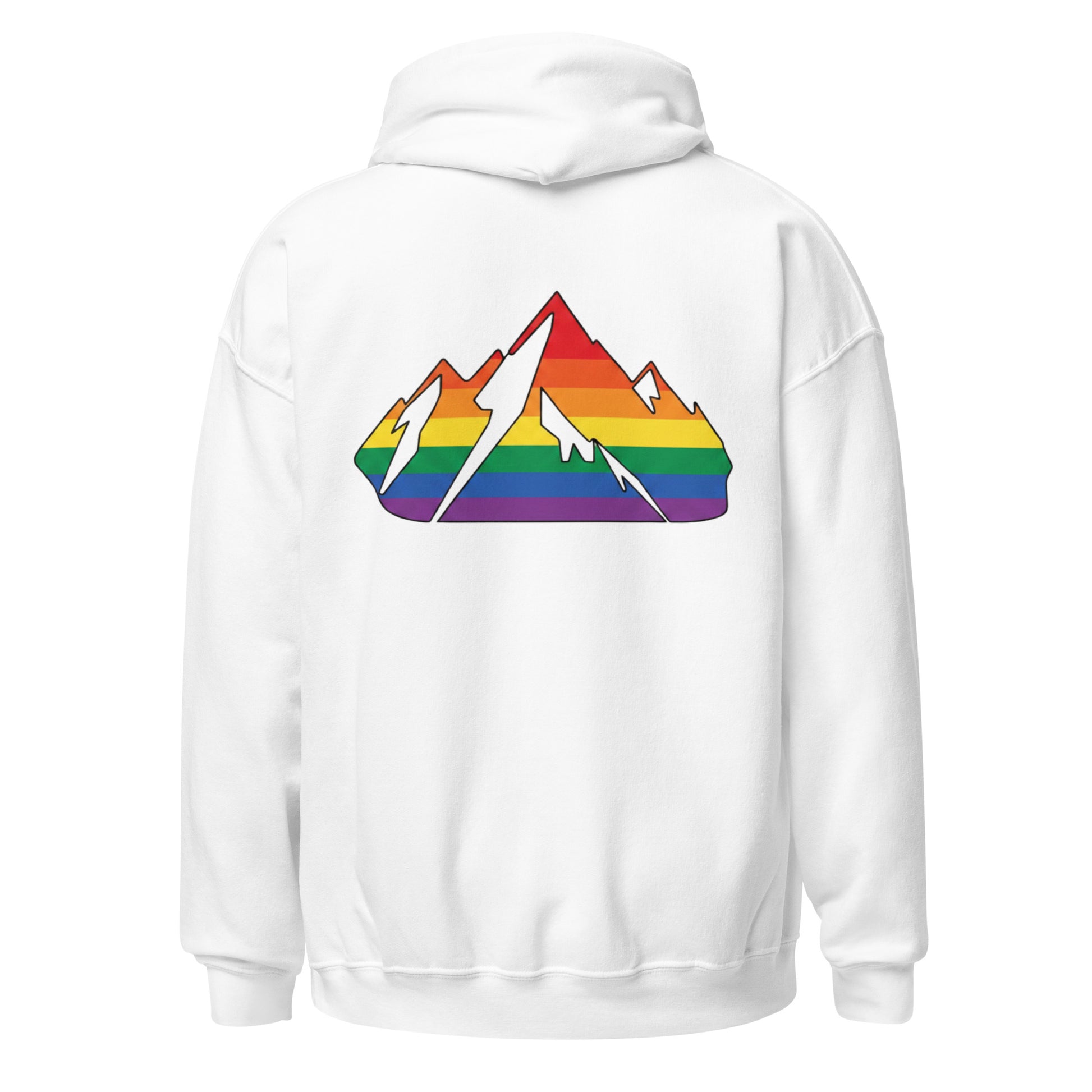 pride mountain back | hoodie
