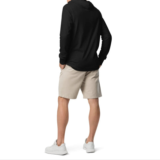 discoball | hooded long-sleeve tee - f u n k + f i n a