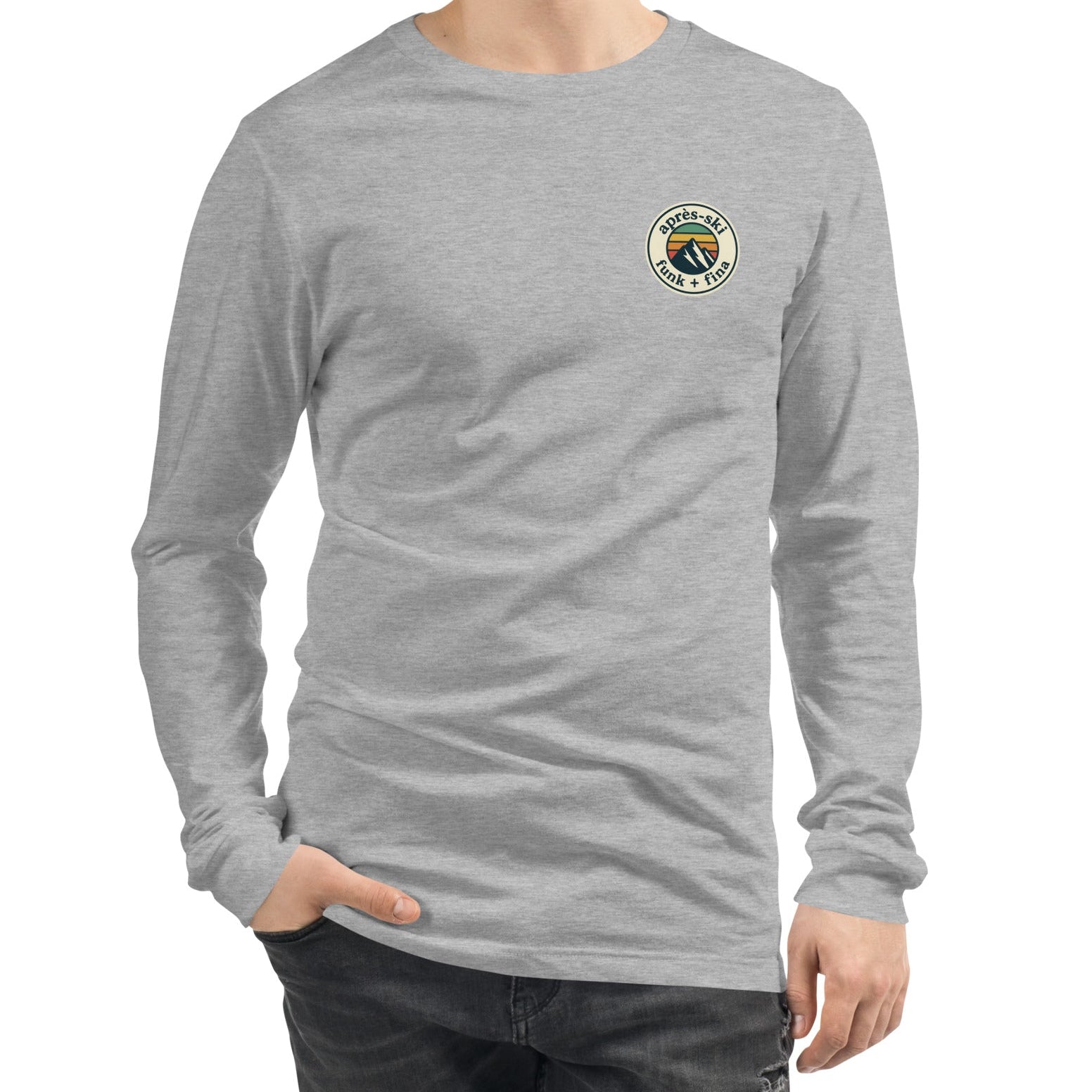 retro apres-ski front | long-sleeved tee
