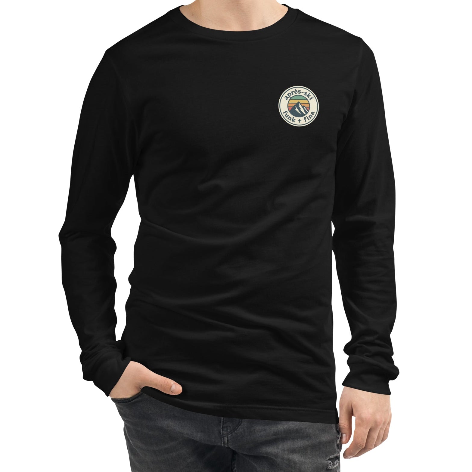 retro apres-ski front | long-sleeved tee