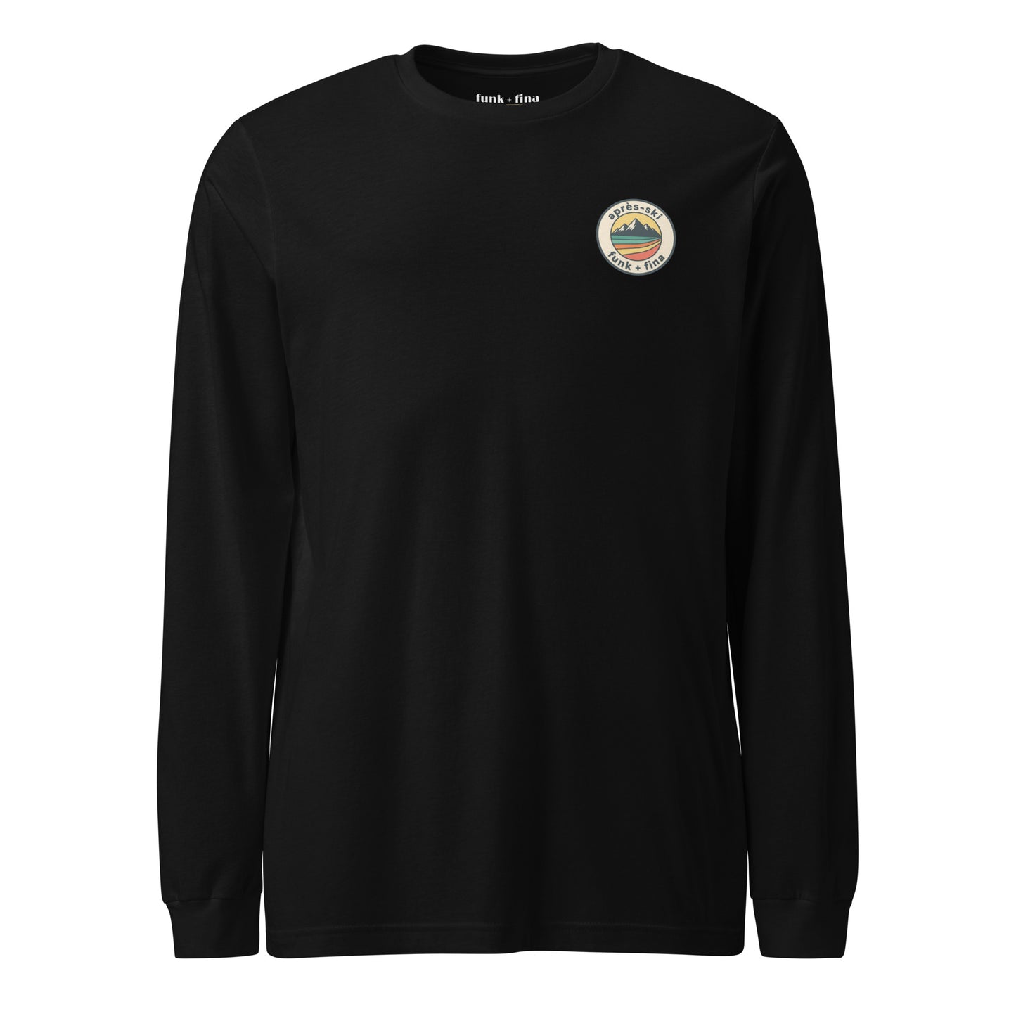 funky apres-ski front | long-sleeved tee