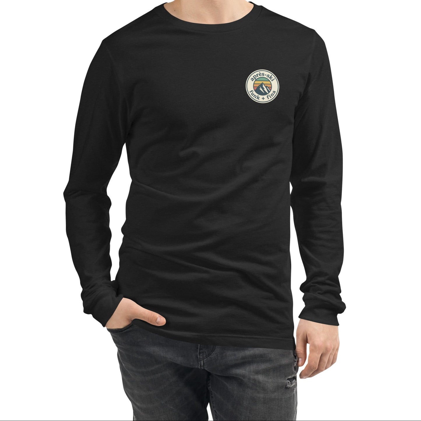 retro apres-ski front | long-sleeved tee