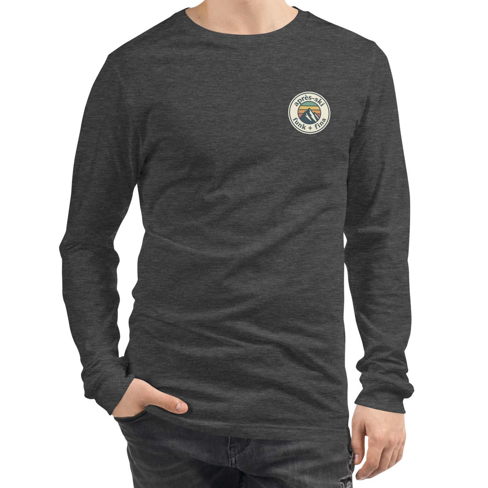 retro apres-ski front | long-sleeved tee